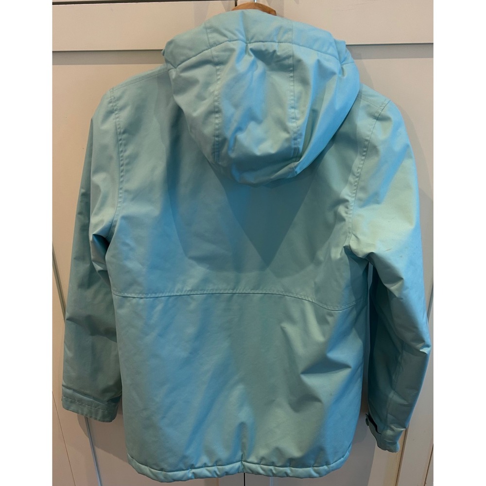 MEC Youth Ski Snow Jacket Size‎ 12 Blue Hooded Winter Coat Outdoor Adventure - Picture 4 of 6
